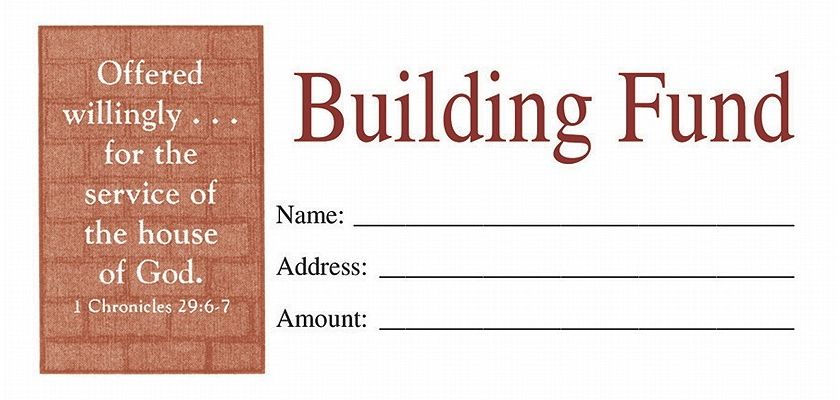 Offering Envelopes-Building Fund