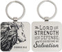 Keychain-Lord Is My Strength Exodus 15:2 - Morning Star Christian Bookstores