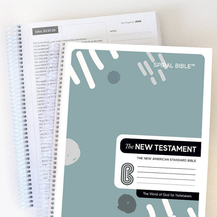 Spiral Bible™ - NASB - New Testament - Flake - Morning Star Christian Bookstores
