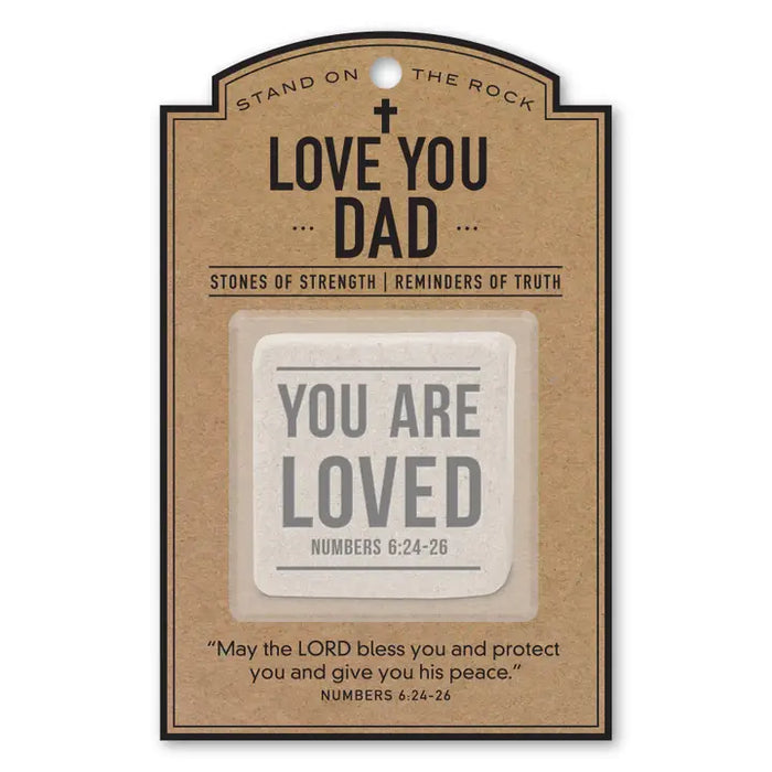 Stonecard You Are Loved Dad