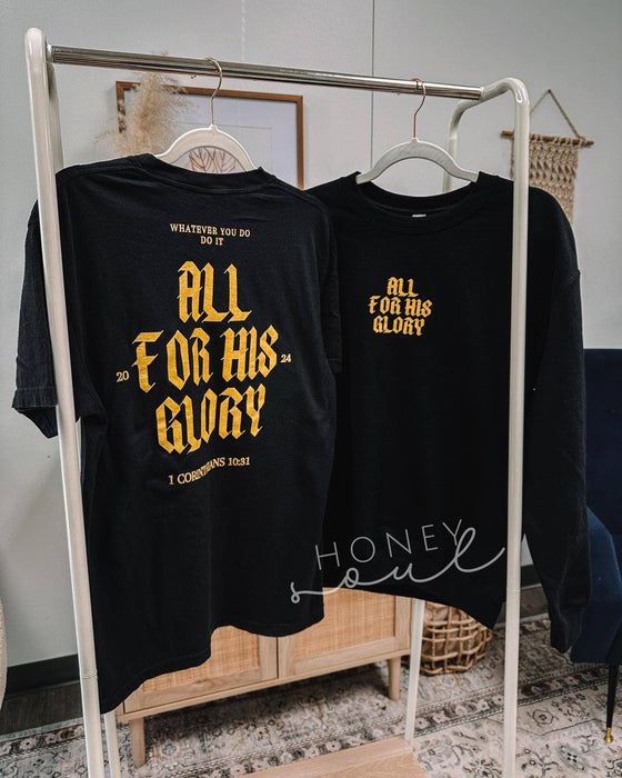 All For His Glory Graphic Tee