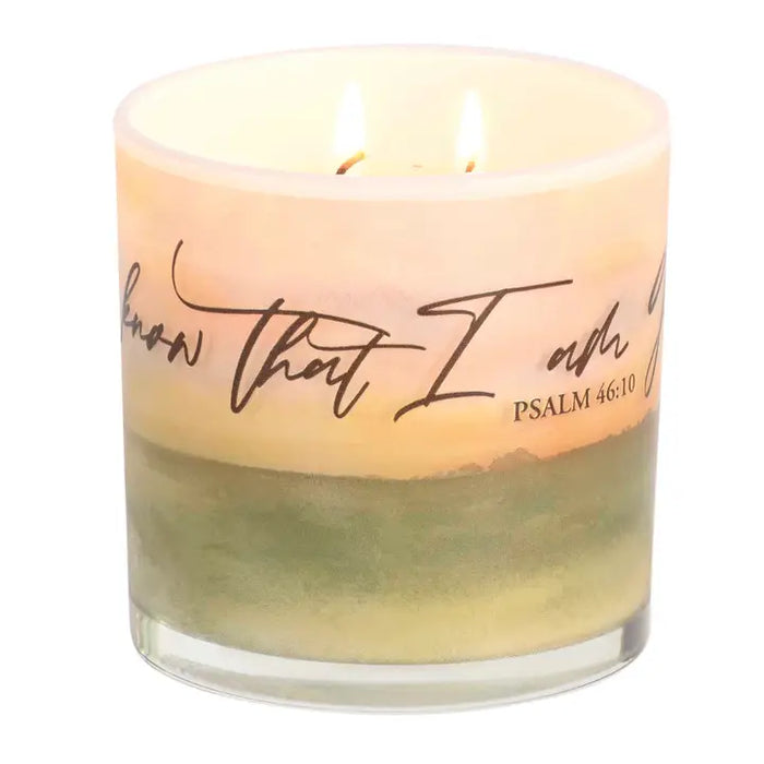 Soy Candle Be Still and Know 13 oz