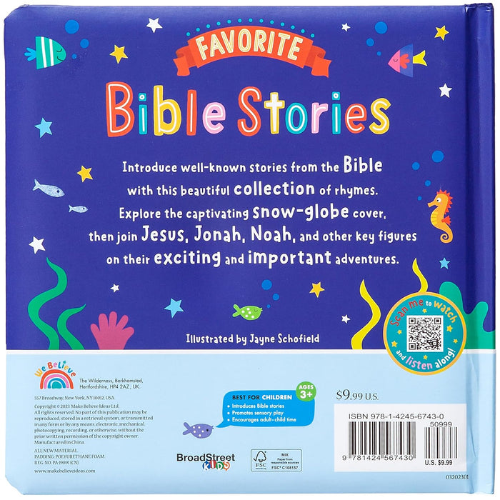 Favorite Bible Stories Harcover- Touch and Feel Book