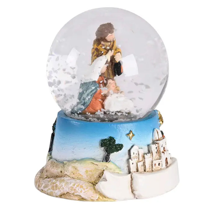 Waterglobe Holy Family Bethlehem City