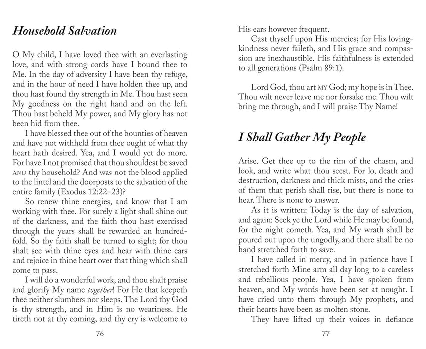 COME AWAY MY BELOVED - ROBERTS