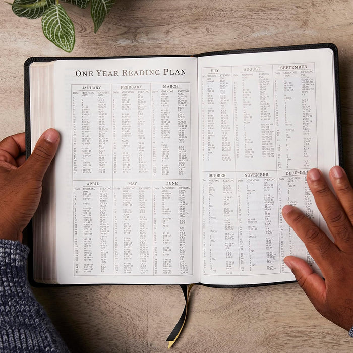 KJV Giant Print Thinline Bible Vintage Series (Purple Leathersoft)