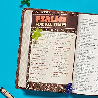 CSB Kids Bible, Lion LeatherTouch