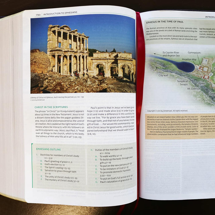 NKJV Study Bible - Full Color - Brown