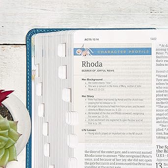 CSB Study Bible for Women, Teal/Sage Flowers Leathertouch, Indexed