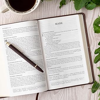 CSB Single-Column Personal Size Bible, Digital Study Edition, Brown LeatherTouch