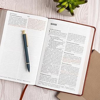 CSB Giant Print Reference Bible, Digital Study Edition, Burnt Sienna LeatherTouch