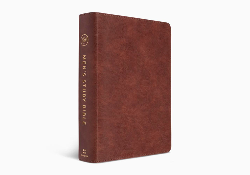 ESV MEN'S STUDY BIBLE BROWN TRUTONE