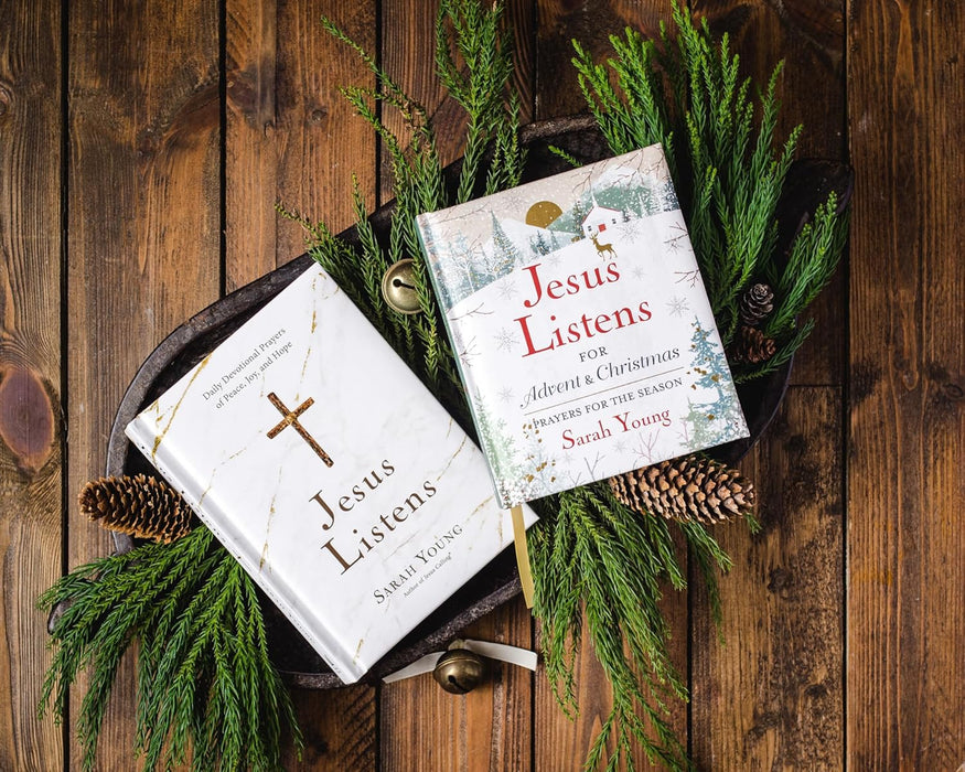 Jesus Listens for Advent and Christmas PBB - by Sarah Young - Morning Star Christian Bookstores