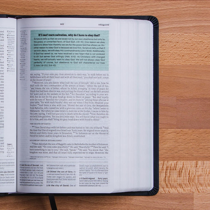 ESV REF STUDY BIBLE STUDENT ED BLUE LL - Morning Star Christian Bookstores