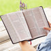 VERSE ART GIANT PRINT PURPLE BIBLE - Morning Star Christian Bookstores
