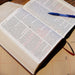 NKJV Reference Bible Super Giant Print Leathersoft Black - Morning Star Christian Bookstores