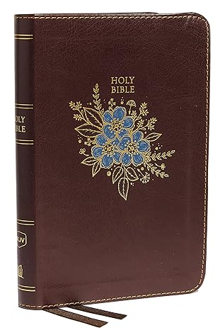 NKJV Thinline Bible Compact Burgundy Leathersoft