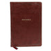 NKJV Reference Bible Super Giant Print Leathersoft Brown - Morning Star Christian Bookstores