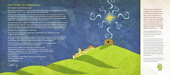 The Jesus Storybook Bible A Christmas Collection: Stories, songs, and reflections for the Advent season