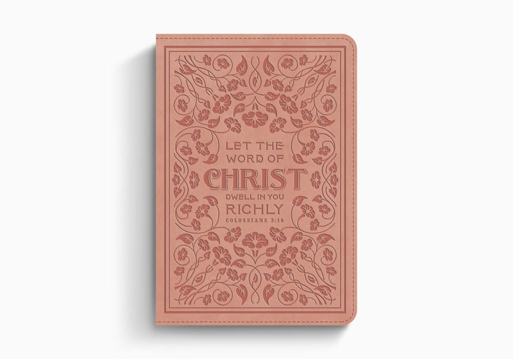 ESV Applying the Gospel Study Bible for Women, TruTone®, Blush Rose, Colossians 3:16 Design