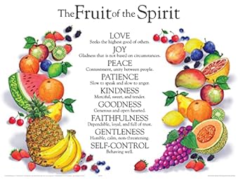 WALL CHART: Fruit of the Spirit Laminated