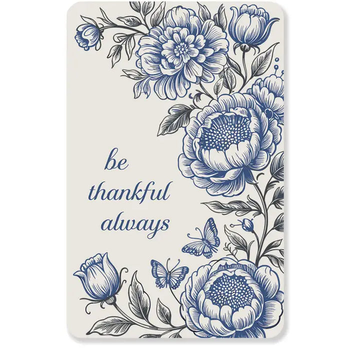 Pocketcard Be Thankful Always
