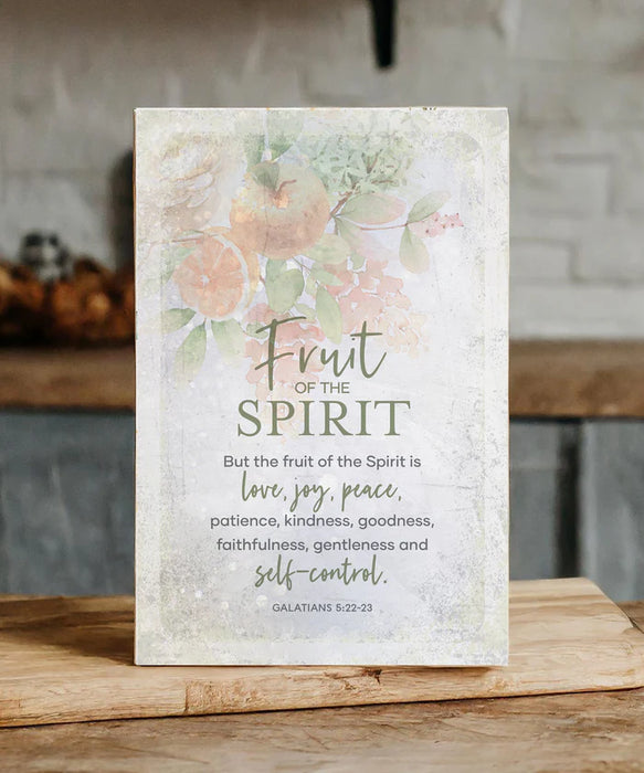 Fruit of the Spirit 6x9 MDF Plaque