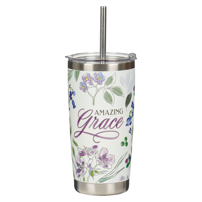 Amazing Grace White and Tumbler - Morning Star Christian Bookstores