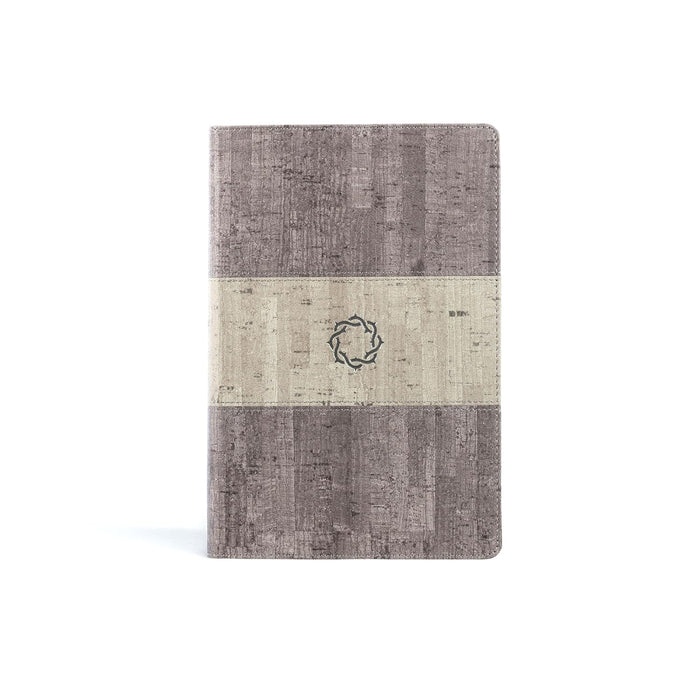 KJV Essential Teen Study Bible, Weathered Grey Leathertouch, Indexed - Morning Star Christian Bookstores