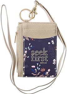 ID Card Holder Seek First Matt. 6:33 - Morning Star Christian Bookstores