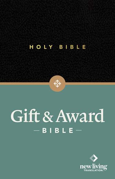 NLT Gift & Award Bible Imitation Leather Black