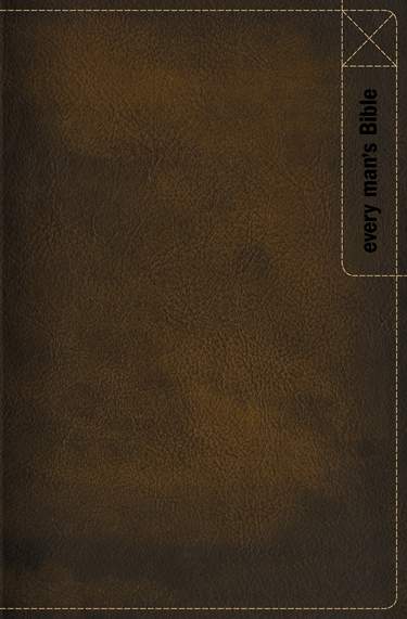 NLT Every Man's Bible Explorer LeatherLike Brown Indexed