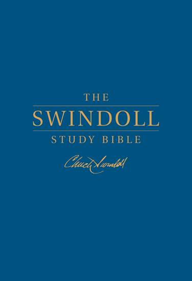 NLT Swindoll Study Bible Large Print