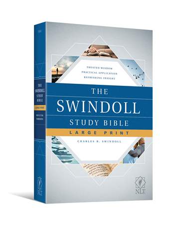 NLT Swindoll Study Bible Large Print