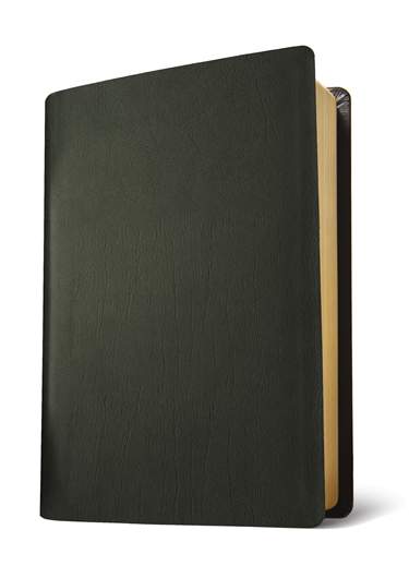 NLT Life Application Study Bible, Third Edition, Large Print, Genuine Leather, Indexed, Black, Red Letter