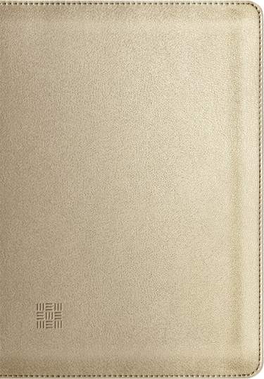 NLT Every Woman’s Bible, Filament Enabled, LeatherLike, Soft Gold, Red Letter