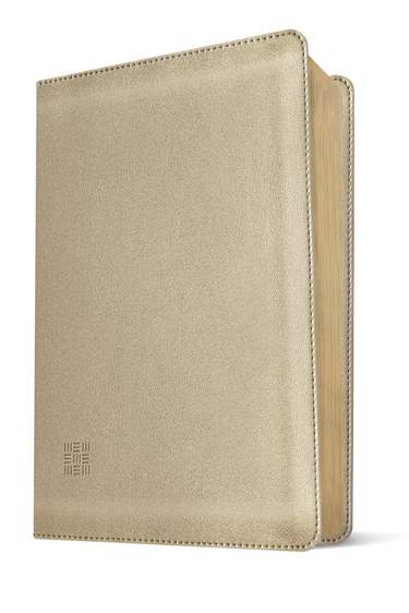NLT Every Woman’s Bible, Filament Enabled, LeatherLike, Soft Gold, Red Letter