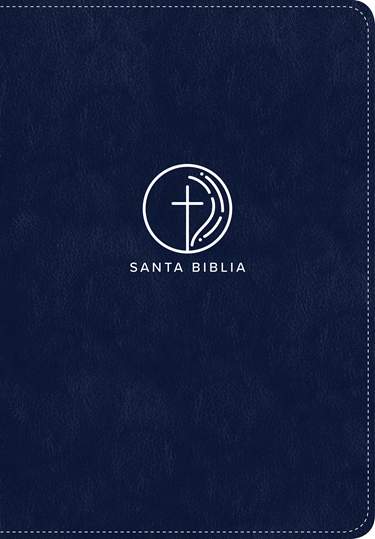 NTV Santa Biblia Azul con Zíper Y Referencias Letra Grande