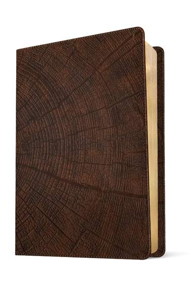 NLT Chronological Life Application Study Bible, Second Edition, LeatherLike, Heritage Oak Brown