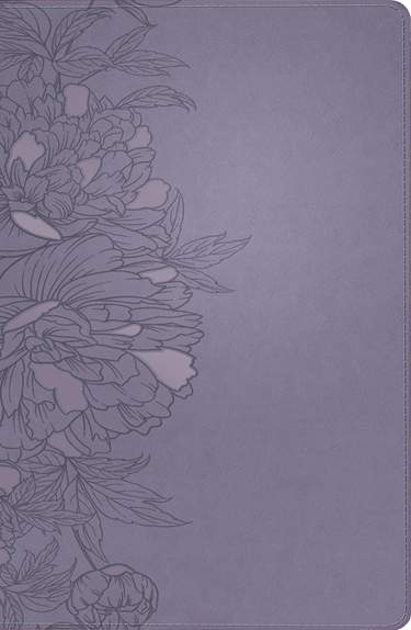 KJV Life Application Study Bible, Third Edition Leatherlike, Peony Lavender, Indexed