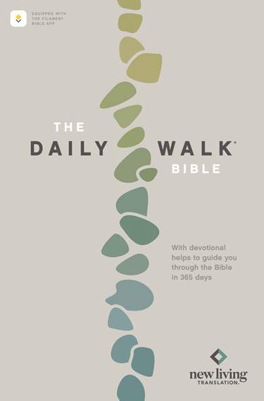 The Daily Walk Bible NLT, Filament Enabled, Softcover