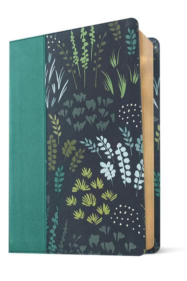 NLT Life Application Study Bible, Third Edition, Large Print, LeatherLike, Meadow Teal