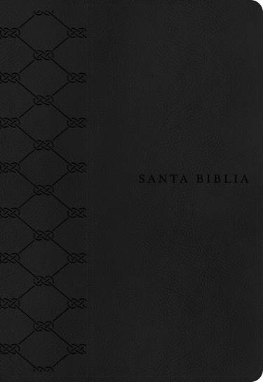 Biblia manual NTV, letra grande con Filament, LeatherLike, Indexed, Black, Red Letter