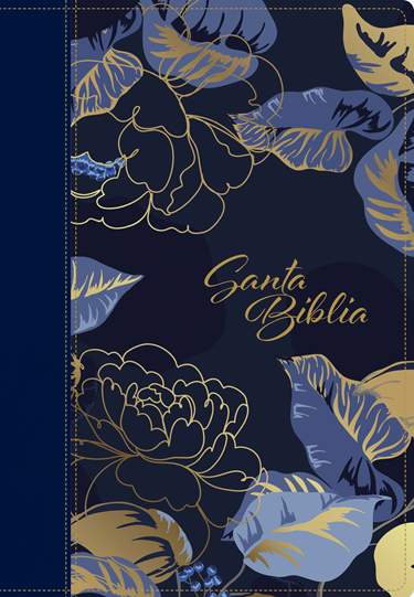Biblia manual NTV, letra grande con Filament, Dark Blue