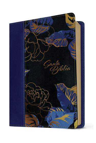 Biblia manual NTV, letra grande con Filament, Dark Blue