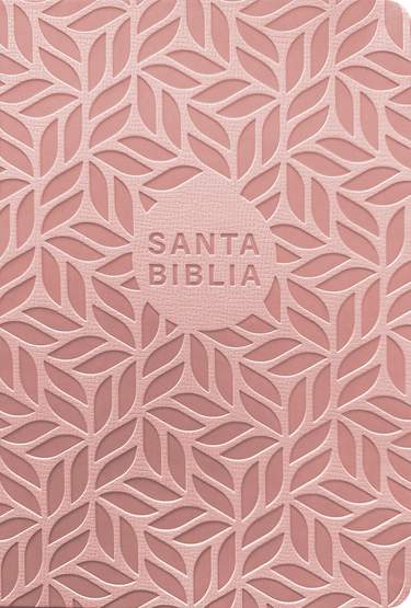 Biblia valor prémium NTV, letra grande con Filament, LeatherLike, Pink
