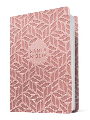 Biblia valor prémium NTV, letra grande con Filament, LeatherLike, Pink