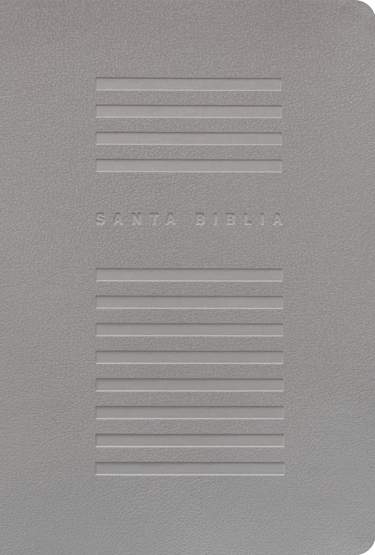 Biblia valor prémium NTV, letra grande con Filament, LeatherLike, Gray