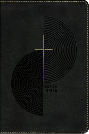 Biblia compacta NTV, letra gigante con Filament, LeatherLike, Indexed, Gray, Red Letter