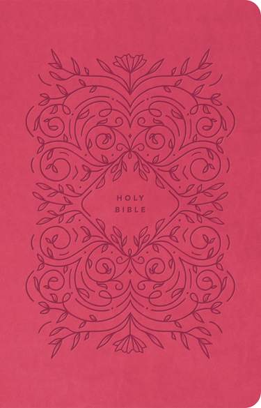 Premium Gift Bible, Filament-Enabled Edition, Very Berry Pink Vines